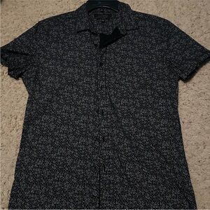 Men's Black Marc Anthony Button-Up Shirt